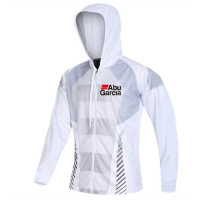 ABUGARCIA Fishing Hoodie Anti-UV Sunscreen Sun Protection Clothes Fishing Shirt Breathable Quick Dry Fishing Jersey