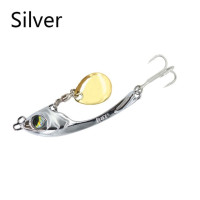 10g/15g 57mm/65mm Metal VIB Fishing Lures Rotating Spoon Sequin Wobbler Sinking Hard Artificial Bait Pesca For Bass Pike Tackle