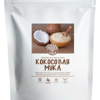 Мука кокосовая органическая (без глютена), Здоровая Семья, 1 кг (1000 г), organic coconut flour