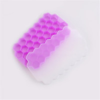 37 Cavity Honeycomb Silicone Ice Cube Mold Mould Trays Machine  Maker Reusable With Removable Lids Food Grade Mold