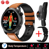 2023 Smart Watch ECG+PPG Blood Glucose Body Temperature True Blood Oxygen Smartwatch 1.39 inch 360*360 Screen Heart Rate Watches