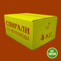 Макароны БЕЗ ГЛЮТЕНА из красной чечевицы 4 кг, диетические продукты питания, Рондапродукт