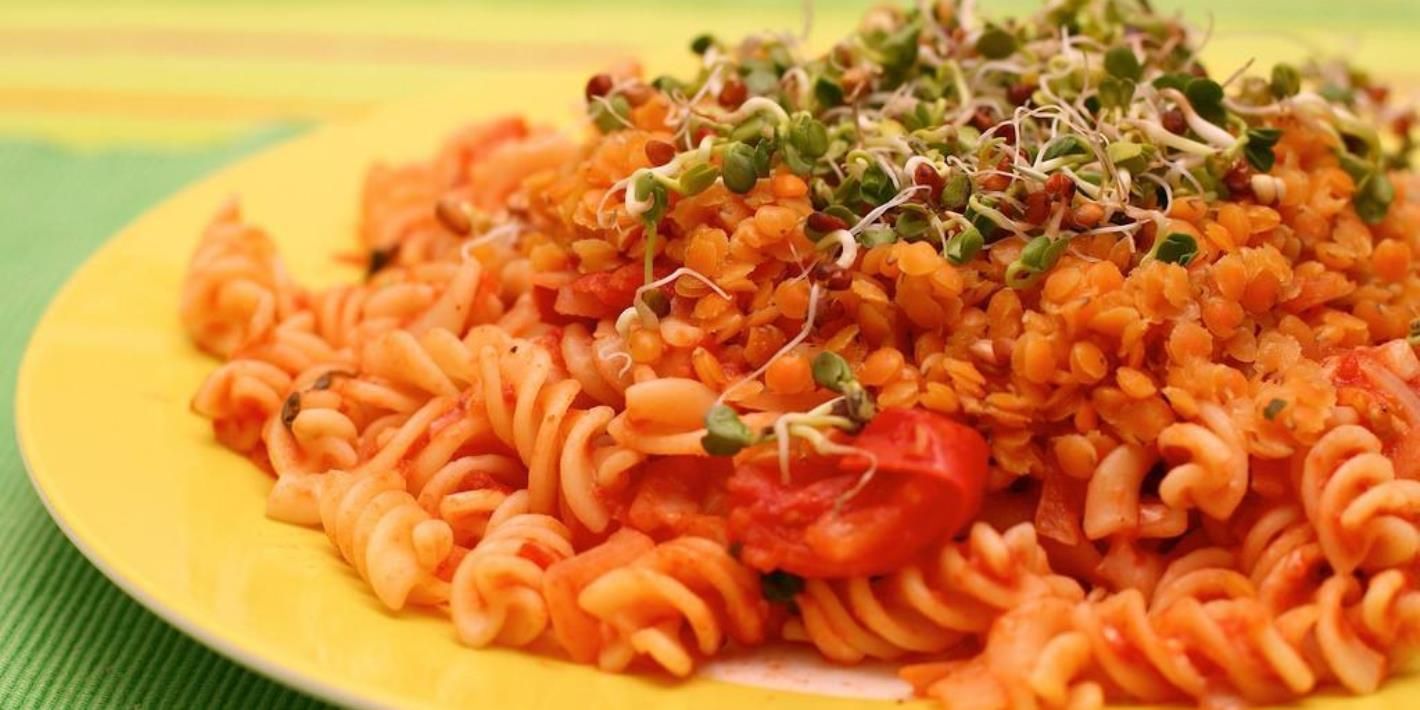 Вкусные и полезные макароны из чечевицы