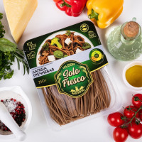 Лапша гречневая с добавлением яйца SOLOFRESCO, 250 г
