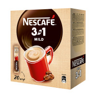 NESCAFE 3 в 1 Мягкий 20 шт по  14.5 г, растворимый кофейный напиток, порционный