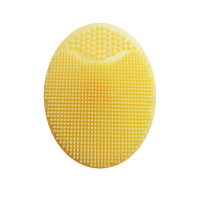 1PC Silicone Cleaning Brush Gel Washing Pad Exfoliating Blackhead Remover Facial Deep Cleansing Face Brushes Baby Bath Massager