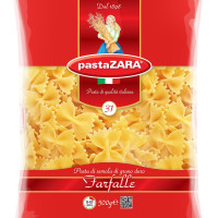 Макаронные изделия Pasta Zara бабочки, 500 г