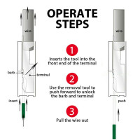 Car Terminal Removal Tools Repair Tool Set Stylus 11/18/26/36/41Pcs Pin Extractor Kit Key for Cars Wire Electrical Wire Harness