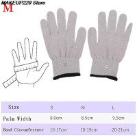 1 Pair Conductive Silver Fiber Electrode Therapy Gloves Electrotherapy Unit For Phycical Therapy