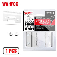 WAHFOX Blade For Professional Barber Hair Clipper For WAHL Clipper 2-Hole Replacement  Blades With Ceramic Blade