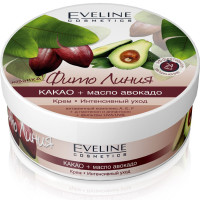 Eveline Крем-интенсивный уход фито линия: какао+масло авокадо, 210 мл