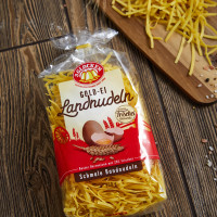 Макароны "3 Glocken" GE Shmale Bandnudeln мелкая лапша 350 грамм