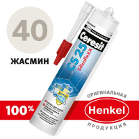 Затирка силиконовая Ceresit CS 25 Жасмин 40, 280 мл (картридж)