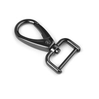 1pcs Metal Detachable Snap Hook Trigger Clips Buckles for Leather Strap/ Belt Keychain Webbing Pet Leash Hooks 5 Sizes