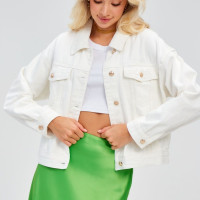 Куртка рубашка джинсовая цветная