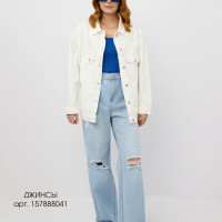 Куртка джинсовая оверсайз