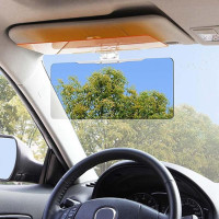 Car Sunshade Day Night Sun Visor mirror Anti-dazzle Clip on Driving Vehicle Shield Car Accessories Interior hot selling