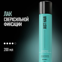 Just Hair, Лак для волос сверхсильная фиксация, 200 мл