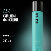 Just Hair, Лак для волос сильная фиксация, 200 мл