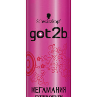 SCHWARZKOPF Лак для укладки волос Got2b Мегамания, 300 мл