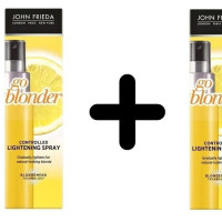 JOHN FRIEDA осветляющие волосы прозрачная блондинка Go Blonder контролируемое осветление 2x100 мл