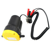 12V Electric Car Oil Pump Crude Oil Fluid Pump 60W Extractor Transfer Engine Suction Pump + Tubes for Auto Car Boat Motorcycle