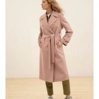 Пальто демисезонное шерстяное светлое нарядное весеннее