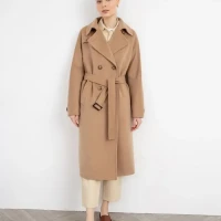 Пальто демисезонное с мембраной шерстяное весеннее теплое