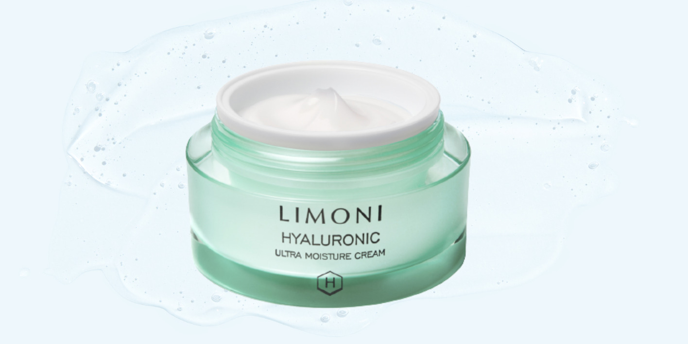 Корейский крем для лица Hyaluronic Ultra Moisture Cream от LIMONI роскошный крем для лица с гиалуроновой кислотой глубоко увлажняет кожу 24 часа благодаря большой концентрации гиалуроновой кислоты. Комплекс Liquid Crystal Barrier восстанавливает кожу и предотвращает обезвоживание. Крем оказывает успокаивающее действие, насыщает кожу витаминами и минералами. Визуально выравнивает поверхность кожи, стирает следы усталости и дарит ровный тон. Идеально для нанесения под тональное средство или пудру.