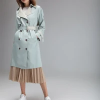 Плащ классический тренч  весенний 