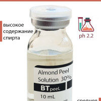 BTpeeL Миндальный пилинг 30% Almond Peel, 10 мл