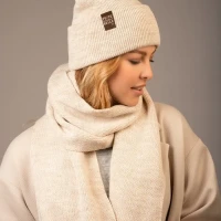 Комплект шапка и шарф