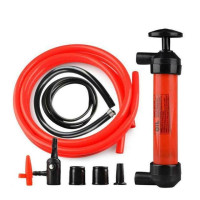 Car Oil Suction Pipe Auto Oil Change Hand Syringe Oil Manual Pipe Pump Bump Hose Fuel Inflator Pipe Extractor Gun Suction V U5c2