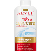 AEVIT BY LIBREDERM BASIC CARE нежная пенка-мусс для умывания Очищение и демакияж 150 мл