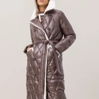 Пуховик женский зимний, пальто стеганное