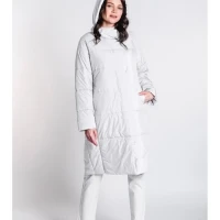 Пальто женское длинное демисезонное теплое модное оверсайз