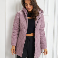 куртка женская стёганая демисезонная больших размеров