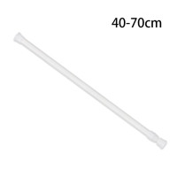 30-110CM Multi Purpose Spring Loaded Extendable Telescopic Curtain Pole Tension Rail Net Voile Pole Net Rods Curtain Telescopic