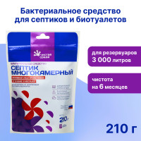 Средство биоактиватор для септика "Чистая среда", 210 гр.