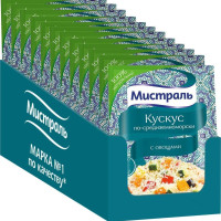 Кускус по-средиземноморски с овощами Мистраль, 45 г * 12 штук