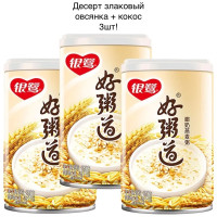Yinlu Десерт злаковый с овсянкой и кокосовым сиропом 3шт