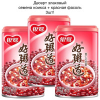 Yinlu Десерт злаковый с семенами коикса и красной фасолью 3шт