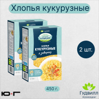 Хлопья кукурузные, Гудвилл, НТВ, 450 гр. - 2 шт.