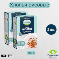 Хлопья рисовые, Гудвилл, НТВ, 400 гр. - 2 шт.