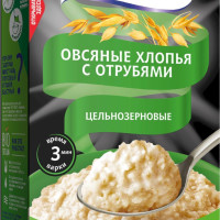 Хлопья Мистраль Овсяные с отрубями, 400 г