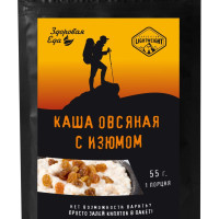 Каша овсяная с изюмом