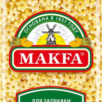 Макароны Makfa звездочки, для заправки супов и бульонов, 250 г