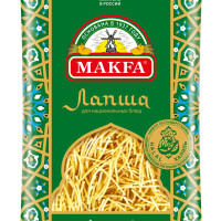 Лапша тонкая для национальных блюд Makfa гр А в/с, 300 г