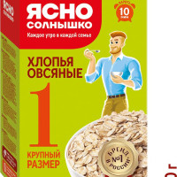 Ясно Солнышко Хлопья овсяные №1, 500 г