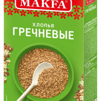 Makfa хлопья гречневые, 450 г